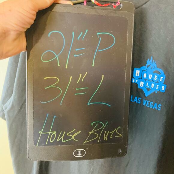 Vintage House of Blues Tee Shirt Las Vegas Size Large - Picture 8 of 8